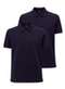 Hering - Kit com 2 Camisetas Polo Masculina Hering N3a7 Marinho - variação: Marinho