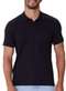 Malwee - Camiseta Masculina Polo Malwee 1000137330 Pima 00004-Preta - variação: 00004-Preta