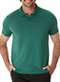 Malwee - Camiseta Masculina Polo Malwee 1000137330 Pima 00004-Preta - variação: 70422-Verde