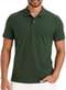 Enfim - Camiseta Masculina Polo Slim Enfim 1000121397 02023-Marinho - variação: 00609-Verde
