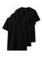 Hering - Kit com 3 Camisetas Masculina Hering 0201 Preto - variação: Preto