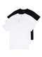 Malwee - Kit com 3 Camisetas Masculina Malwee 1000015037 Branco - variação: Branco-Preto