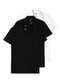 Malwee - Kit com 3 Camisetas Polo Masculina Malwee 1000004430 Marinho-Preto - variação: Preto-Branco