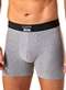 Lupo - Cueca Boxer Lupo 18430-001 1110-Branco - variação: 8820-Chumbo-Mescla