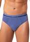 Lupo - Cueca Slip Lupo 412-003 9990-Preto - variação: 2370-Azul