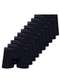 Lupo - Kit com 10 Cuecas Boxer Lupo 436-002 Preto-Azul-Nautico - variação: Preto