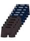 Puma - Kit com 10 Cuecas Boxer Puma 14100-001 Chumbo-Marinho - variação: Chumbo-Marinho
