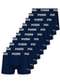 Puma - Kit com 10 Cuecas Boxer Puma 14100-001 Chumbo-Marinho - variação: Marinho