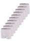 Trifil - Kit com 10 Cuecas Boxer Trifil 4620 Marinho - variação: Branco