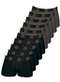 Zorba - Kit com 10 Cuecas Boxer Zorba 717 Preto - variação: Preto-Chumbo