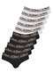 Zorba - Kit com 10 Cuecas Slip Zorba 716 Chumbo-Branco - variação: Preto-Branco