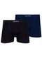 Lupo - Kit com 2 Cuecas Boxer Lupo 661-001 2800-Marinho - variação: Preto-Marinho