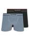 Lupo - Kit com 2 Cuecas Boxer Lupo 733-004 Marinho - variação: Cinza-Preto-Mescla