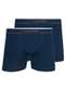 Lupo - Kit com 2 Cuecas Boxer Lupo 733-004 Marinho - variação: Marinho
