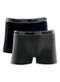 Mash - Kit com 2 Cuecas Boxer Mash 110.36 Br00-Branco-Cinza - variação: Pt00-Preto-Chumbo