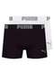 Puma - Kit com 2 Cuecas Boxer Puma 14100-001 Marinho - variação: Preto-Branco