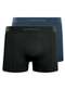 Selene - Kit com 2 Cuecas Boxer Selene 11070-002/003/440 Chumbo-Marinho - variação: Preto-Chumbo