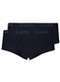 Lupo - Kit com 2 Cuecas Slip Lupo com Abertura 546-002 Preto - variação: Preto
