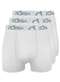 Zorba - Kit com 3 Cuecas Boxer com Abertura Zorba 848 Chumbo-Branco - variação: Branco