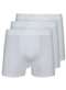 Lupo - Kit com 3 Cuecas Boxer Lupo 615-002 Preto-Marinho - variação: Branco
