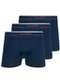 Lupo - Kit com 3 Cuecas Boxer Lupo 733-004 Preto-Mescla-Marinho - variação: Marinho