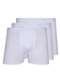 Lupo - Kit com 3 Cuecas Boxer Lupo 784-017 Branco-Azul - variação: Branco
