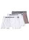 Red Nose - Kit com 3 Cuecas Boxer Red Nose 320 Branco - variação: Branco-Cinza