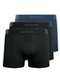Selene - Kit com 3 Cuecas Boxer Selene 11070-002/003/440 Chumbo-Marinho - variação: Preto-Chumbo
