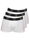 Zorba - Kit com 3 Cuecas Boxer Zorba 717 Branco-Chumbo - variação: Branco