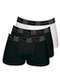 Zorba - Kit com 3 Cuecas Boxer Zorba 717 Branco-Chumbo - variação: Preto-Branco
