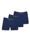Zorba - Kit com 3 Cuecas Boxer Zorba 781 Colorido Branco - variação: Marinho