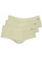 Zorba - Kit com 3 Cuecas Slip Zorba com Abertura 185 Branco-Grafite - variação: Bege