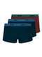 Lupo - Kit com 3 Cuecas Sunga Lupo 460-003 Marinho - variação: Marinho-Marsala