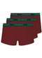Lupo - Kit com 3 Cuecas Sunga Lupo 460-003 Marinho - variação: Marsala