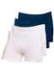Hope - Kit com 4 Cuecas Boxer Hope Smc61020 Branco-Azul - variação: Branco-Azul