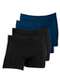 Hope - Kit com 4 Cuecas Boxer Hope Smc61020 Branco-Azul - variação: Preto-Azul