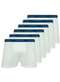 Lupo - Kit com 6 Cuecas Boxer Lupo 523-003 Branco - variação: Branco