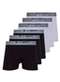 Lupo - Kit com 6 Cuecas Boxer Lupo 784-016 Preto-Cinza - variação: Preto-Cinza