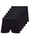 Lupo - Kit com 6 Cuecas Boxer Lupo 784-017 Branco-Preto - variação: Preto