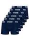 Puma - Kit com 6 Cuecas Boxer Puma 14100-001 Preto - variação: Marinho