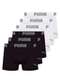 Puma - Kit com 6 Cuecas Boxer Puma 14100-001 Preto - variação: Preto-Branco