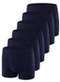 Trifil - Kit com 6 Cuecas Boxer Trifil 4620 Preto - variação: Marinho