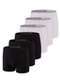 Trifil - Kit com 6 Cuecas Boxer Trifil 4620 Preto - variação: Preto-Branco