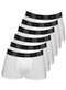 Zorba - Kit com 6 Cuecas Boxer Zorba 717 Preto - variação: Branco
