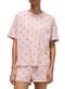 Hering - Pijama Feminino Curto Hering 7cmv 2l-Rosa-Claro - variação: 2l-rosa-claro