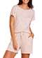Hope - Pijama Feminino Curto Hope Lcs 010 Erc-Estampa-Poá-Rosa-Candy - variação: Erl-Estampa-Poá-Rosa-Luar