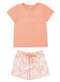Malwee - Pijama Feminino Curto Malwee 1000133183 01433-Laranja - variação: 01433-Laranja