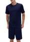 Hering - Pijama Masculino Curto Hering 7c7r Eau-Verde - variação: Axt-Azul-Marinho
