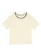 Malwee - Blusa Feminina Box Malwee 1000114189 00397-Amarelo - variação: 00383-Off-White