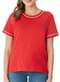 Malwee - Blusa Feminina Malwee 1000132867 02226-Vermelho - variação: 02226-Vermelho